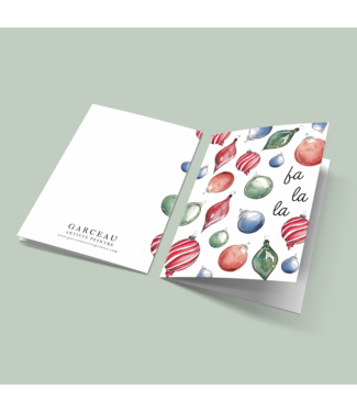 Carte de souhait - Fa la la