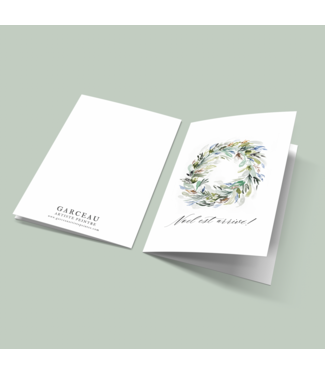 Carte de souhait - Noël est arrivé