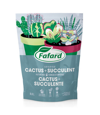 Terreau d'empotage cactus et succulente 8.8 L