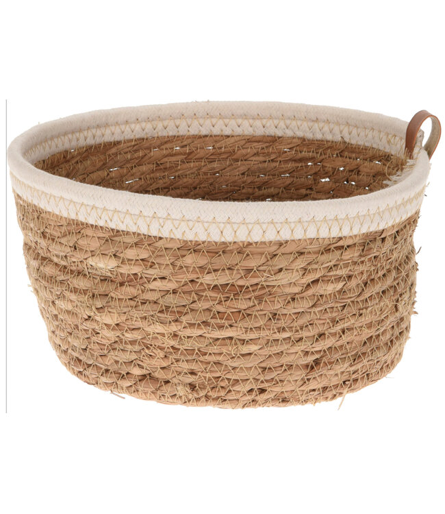 Panier rond | Élégance naturelle et polyvalence