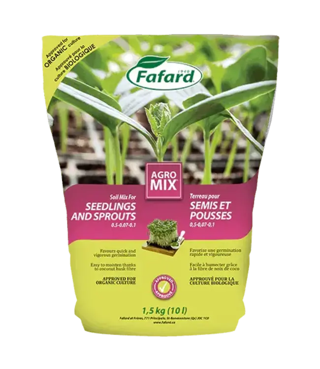 Fafard Terreau de démarrage Semis | L'essence d'un jardin réussi dès le départ