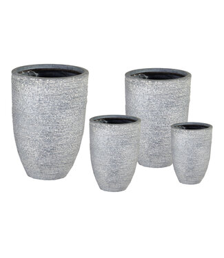 Pot Utah haut gris