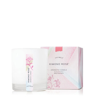 Thymes Bougie Parfumée Kimono Rose