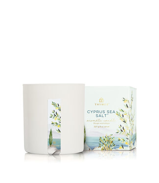 Thymes Bougie Parfumée - Sel de Mer de Chypre
