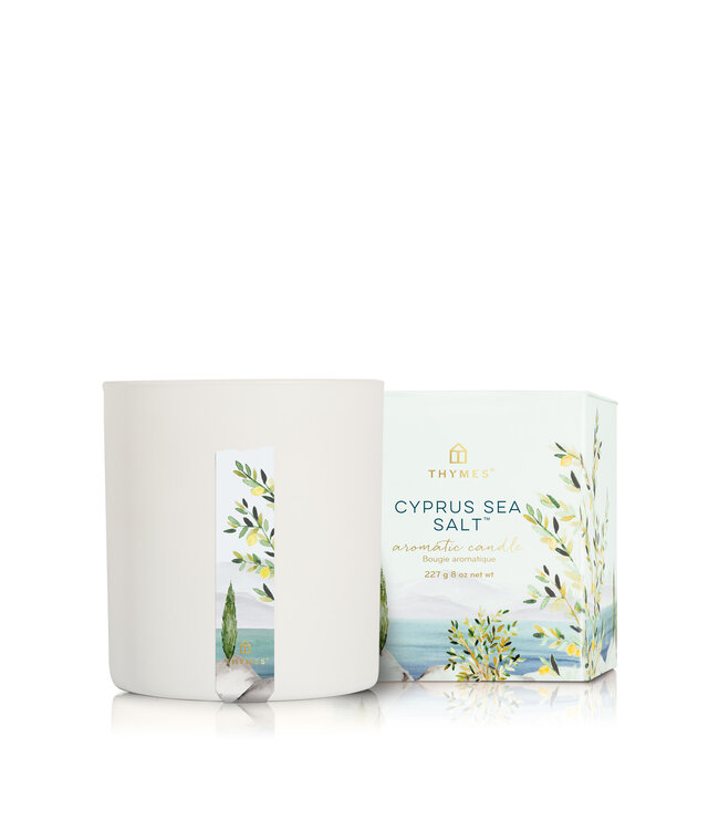 Bougie Parfumée - Sel de Mer de Chypre | Évasion Sensorielle