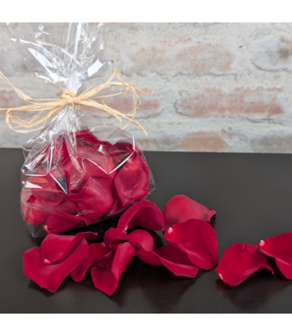 Signé Garneau Pétales de Roses Rouges | SV-2417