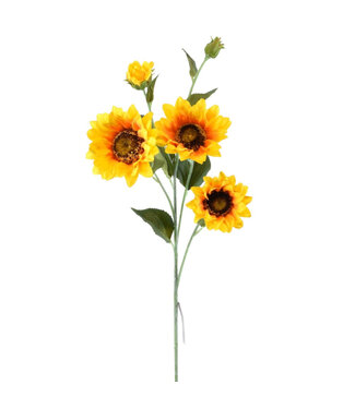 Bouquet de tournesols jaune 25,5 po