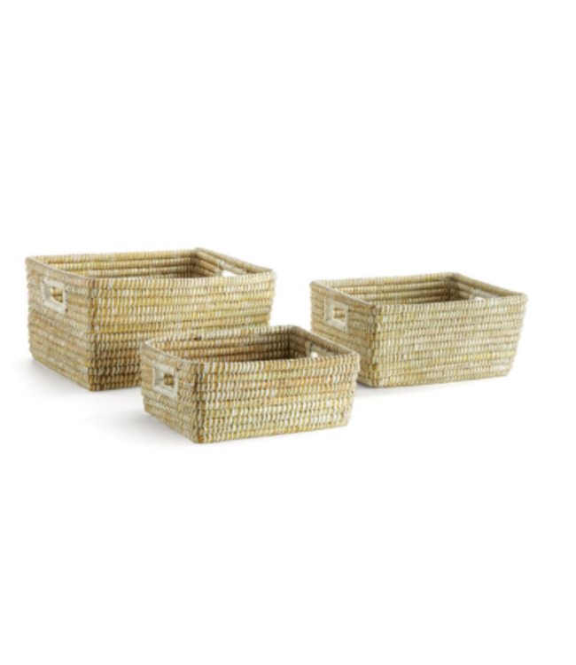 Panier de Rangement Blanchi | Harmonie et Praticité pour Votre Intérieur