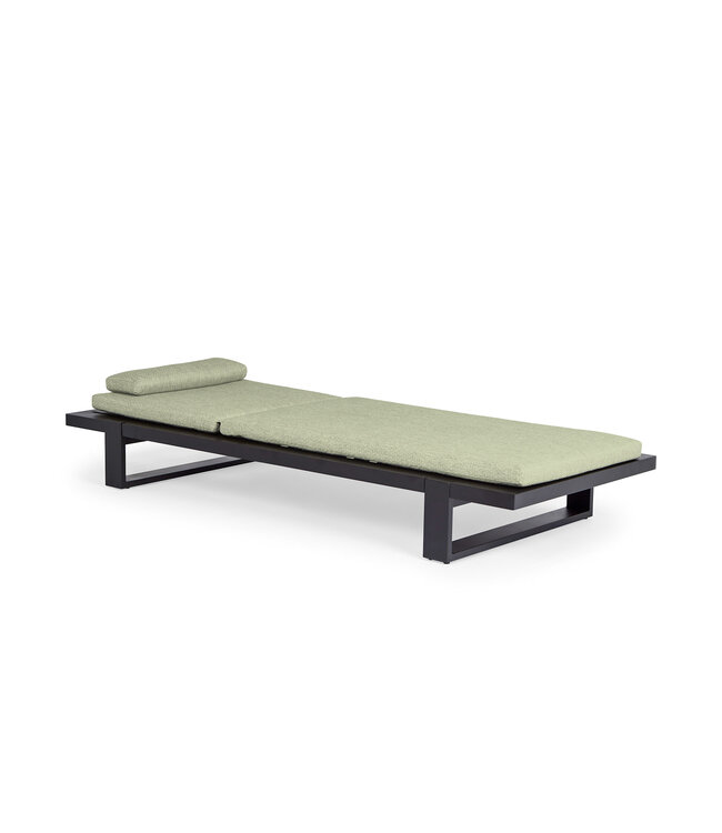 Chaise Longue Nardo Vert Pâle | Confort et Design pour Votre Extérieur