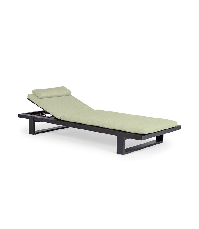 Chaise Longue Nardo Vert Pâle | Confort et Design pour Votre Extérieur