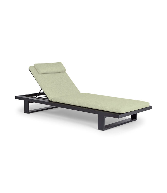 Chaise Longue Nardo Vert Pâle | Confort et Design pour Votre Extérieur