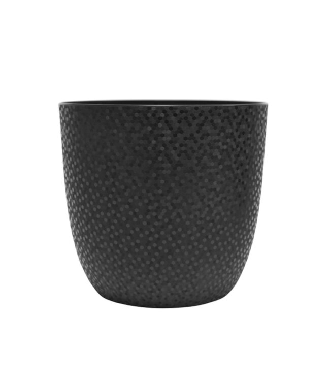 Cache-pot Opale noir