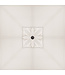 Parasol Déporté Carré AG25TSQR Coquille d'Oeuf