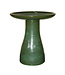 Bain d'oiseau vert 18 po