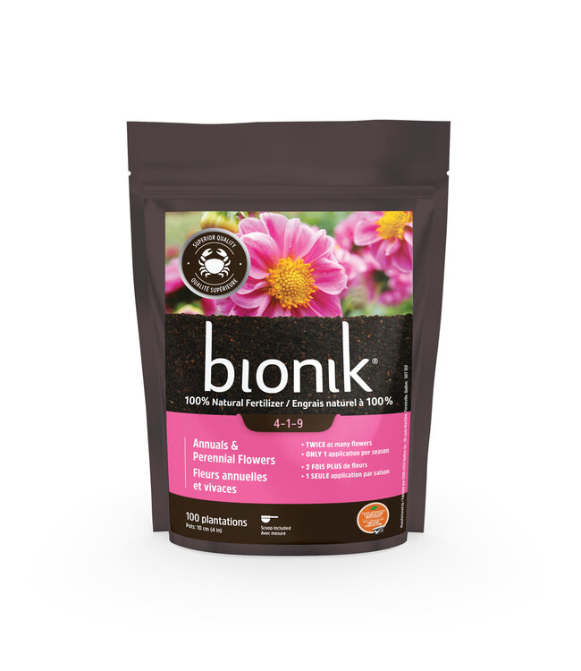 Engrais naturel fleurs annuelles et vivaces