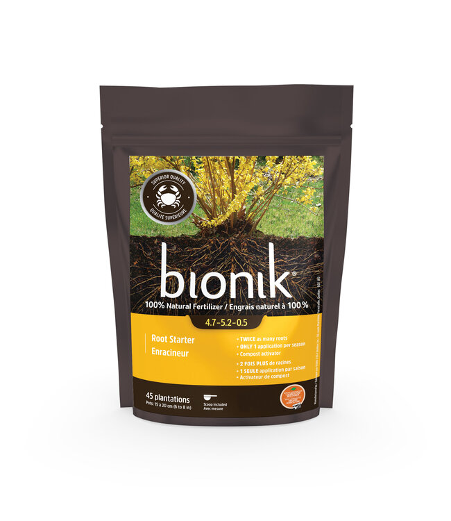 Bionik Engrais naturel enracineur 4.7-5.2-0.5 | Favorise un enracinement rapide et abondant