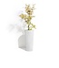 Ecopots Pot Amsterdam mi-haut blanc-gris  | Pot moderne et raffiné pour la maison