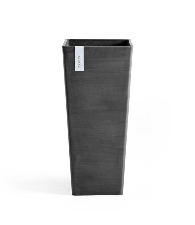 Pot Rotterdam Haut Gris Foncé | Harmonie Durable pour votre Espace