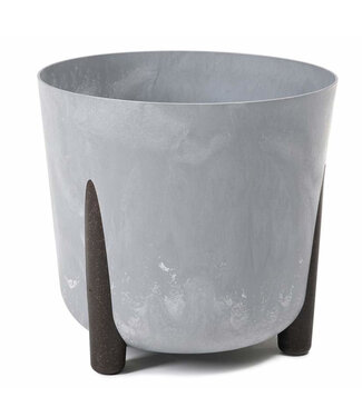 Pot Frida gris béton 10 po
