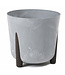 Pot Frida gris béton 10 po | Gris béton design éco‑durable