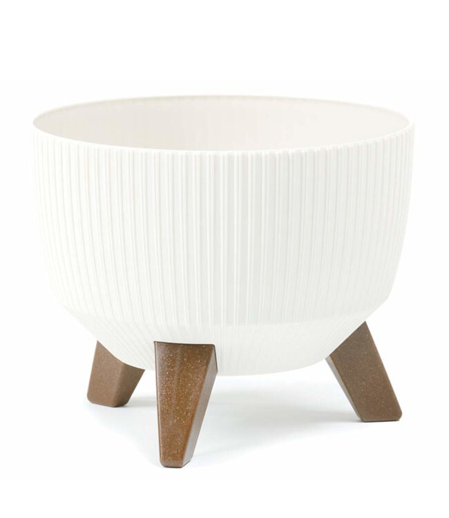 Pot Roma Jumper crème 11 po | Crème moderne & recyclé