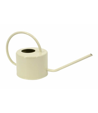 Arrosoir en métal crème 1L