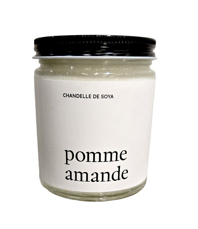 Chandelle de soya - Pomme amande