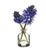 Jacinthe bleue artificielle en vase