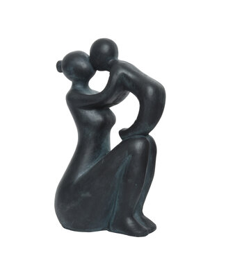 Statue poétique Mère & enfant