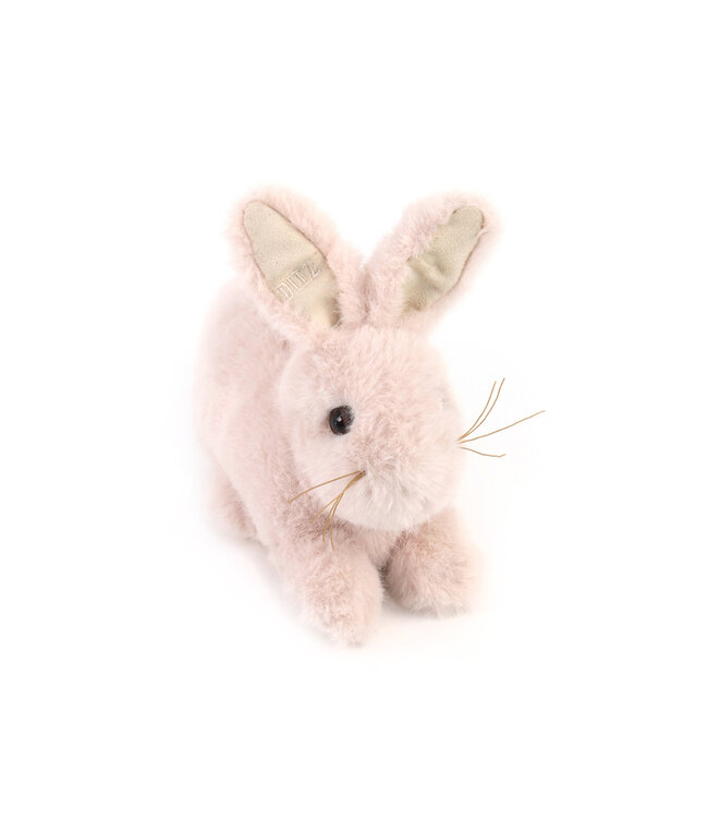 Bébé lapin rose doux – Compagnon décoratif élégant