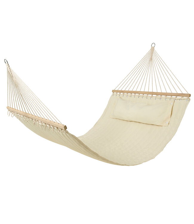 Hamac coussiné crème 4,5 pi | Confort et détente comme allié