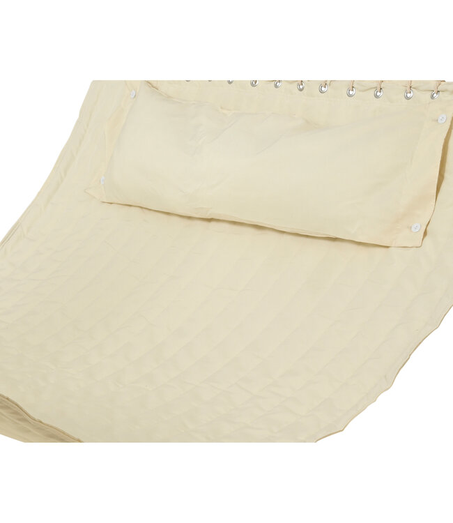 Hamac coussiné crème 4,5 pi | Confort et détente comme allié