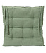 Coussin de chaise vert