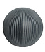 Boule anthracite ligné en argile