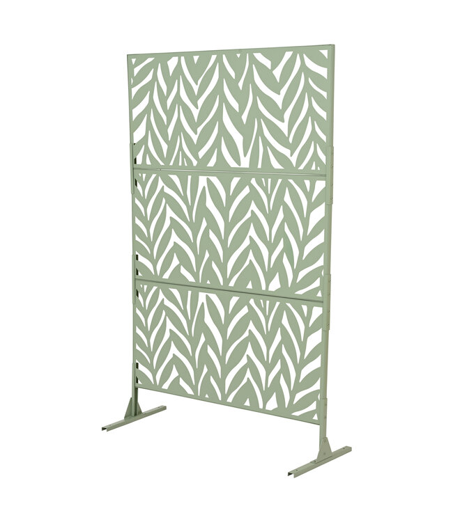 Écran d'intimité feuilles vertes 74 x 46 po | Pratique et décoratif
