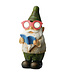 Nain solaire livre et lunette 9,5 po
