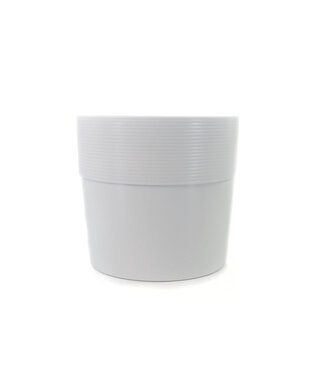 Scheurich Pot Groove blanc 11 po