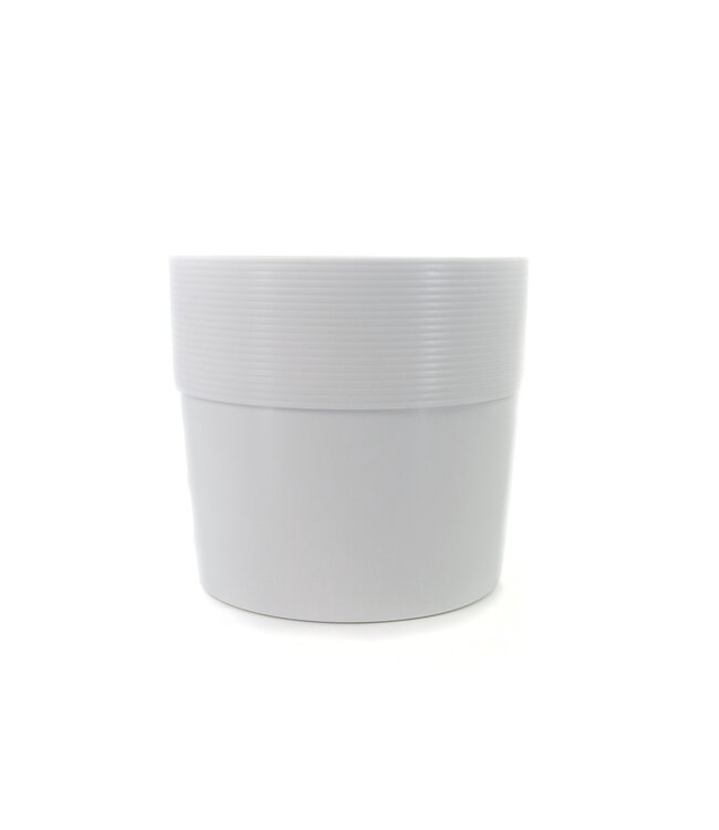 Pot Groove blanc | Durable et polyvalent