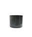 Cache-pot métal gris |  Collection Upcycle, design durable et écoresponsable