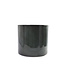 Cache-pot métal gris |  Collection Upcycle, design durable et écoresponsable