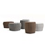 Pouf Roca | Tricoté et sophistiqué