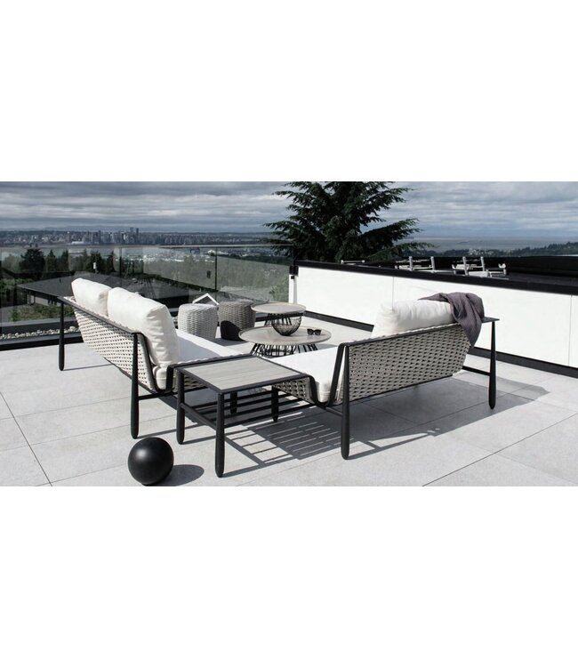 Table à café Diva graphite | Design contemporain et chic