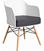 Chaise blanche Torre & Tagus