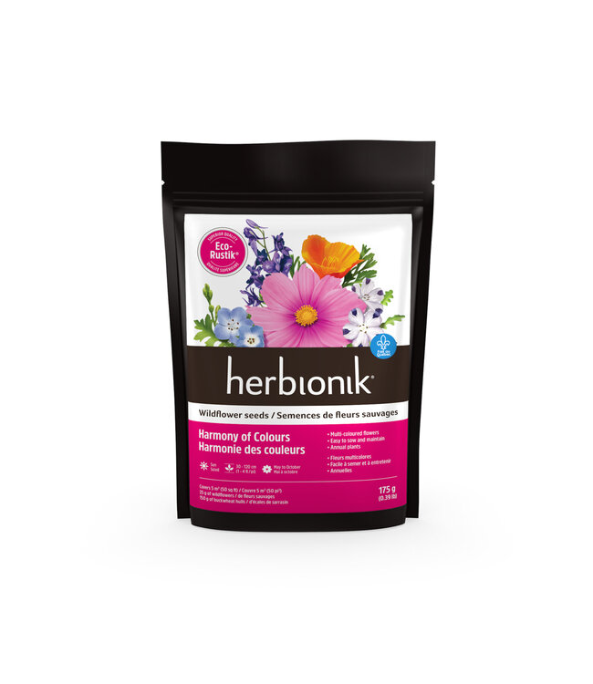 Semences Herbionik Eco Rustik harmonie des couleurs 175 g