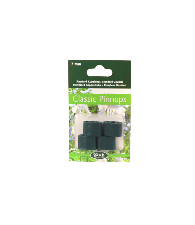 Coupleurs standard peacock (ensemble de 4) | Connecteurs pour tuteurs  7 mm