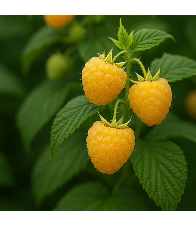 Framboisier Anne 2 gal | Douceur dorée au jardin