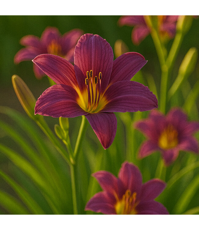 Hemerocallis Purple d'Oro 1gal | Une explosion mauve au cœur de votre jardin