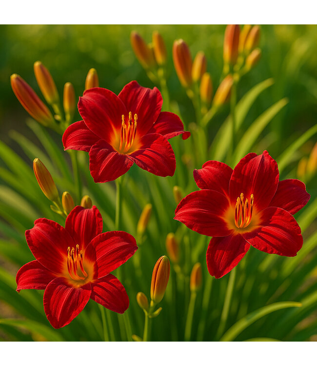 Hemerocallis Ruby d'Oro 1gal | Éclat rubis pour votre jardin