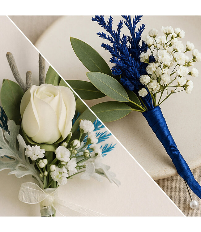 Boutonnières d'inspiration | Élégance florale pour une soirée inoubliable