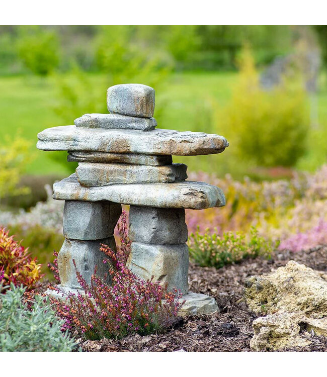 Inuksuk 24 po W.S. | Symbole d'harmonie pour votre jardin